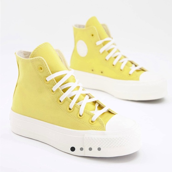 Yellow Platform Converse - Picture 7 of 7